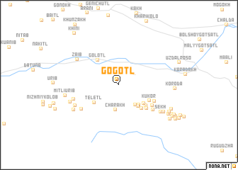 map of Gogotl\