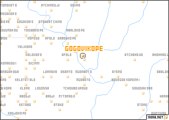 map of Gogovikopé