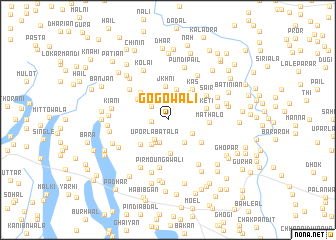 map of Gogowāli