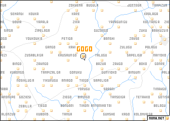 map of Gogo