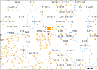 map of Gogo