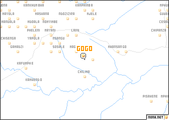 map of Gogo