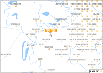 map of Gogra