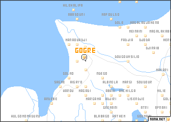 map of Gogre