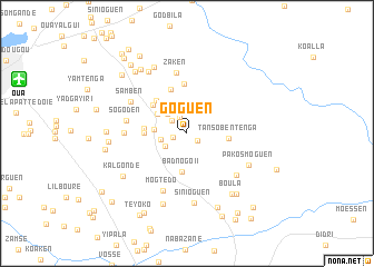 map of Goguen