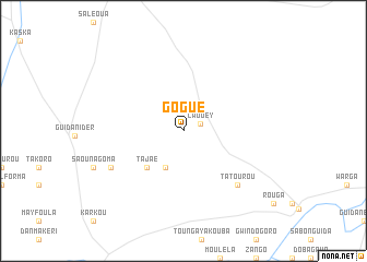 map of Gogué