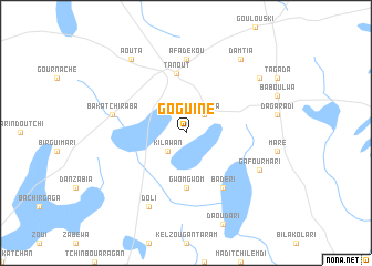 map of Goguiné