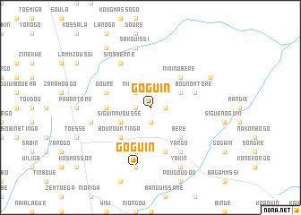 map of Goguin