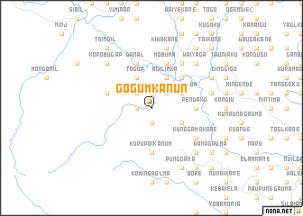 map of Gogumkanun