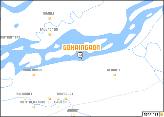 map of Gohāingaon