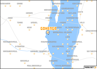 map of Gohenga