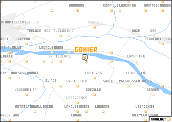 map of Gohier