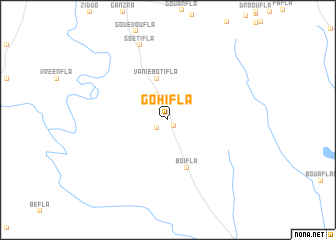 map of Gohifla