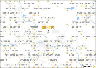 map of Gohlis