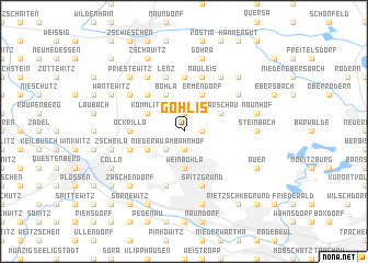 map of Gohlis