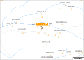 map of Gohrej