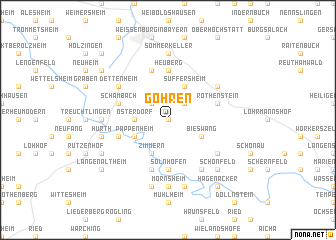map of Göhren
