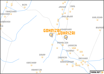 map of Gohrīzai