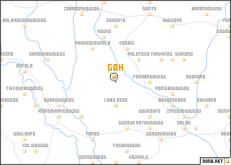 map of Goh