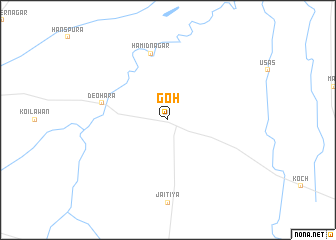map of Goh