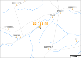 map of Goiabeira