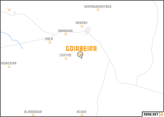 map of Goiabeira