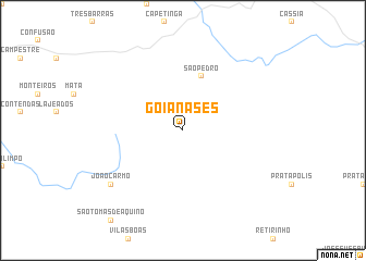 map of Goianases