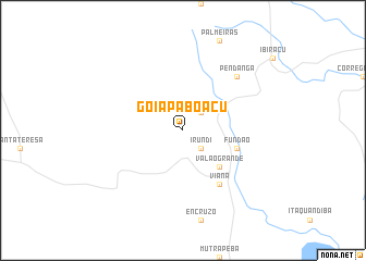 map of Goiapabo-Açu