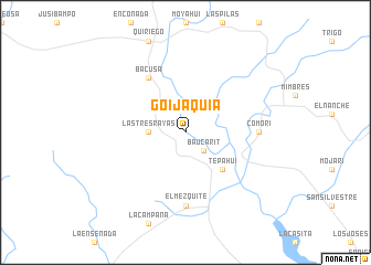 map of Goijaquía
