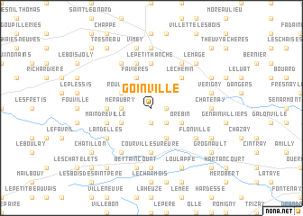 map of Goinville