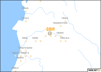 map of Goin