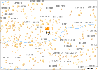 map of Goin