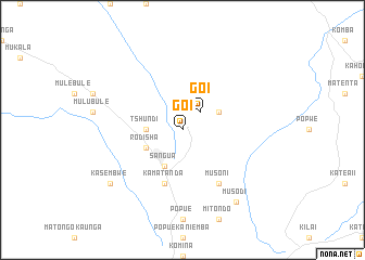 map of Goi