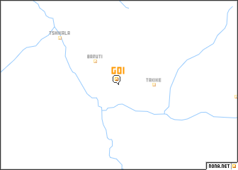 map of Goi
