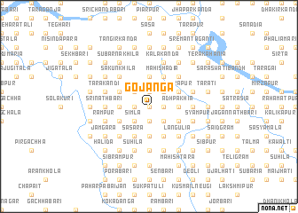 map of Gojānga