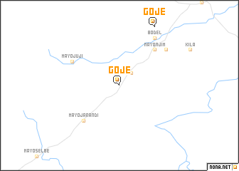 map of Goje