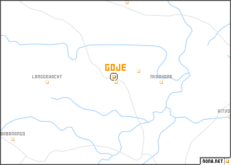 map of Goje