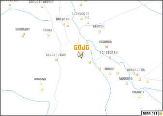 map of Gojg