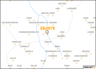 map of Gojikye