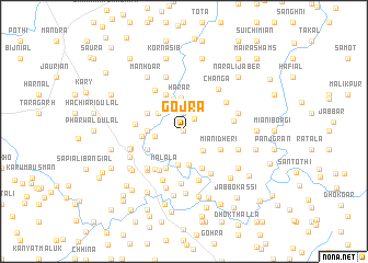 Village Map Of Gojra Gojra (Pakistan) Map - Nona.net