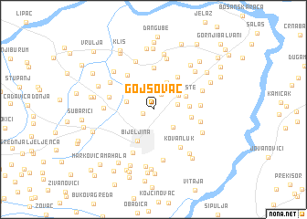 map of Gojsovac