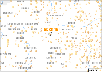 map of Gokand