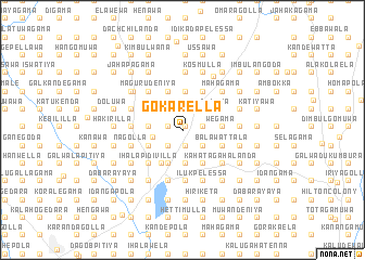 map of Gokarella