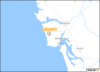 map of Gokarn