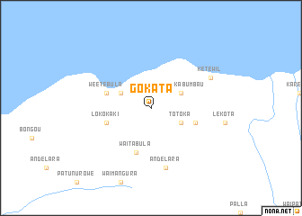 map of Gokata