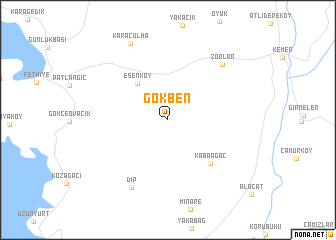 map of Gökben