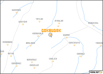 map of Gökbudak