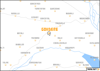 map of Gökdere