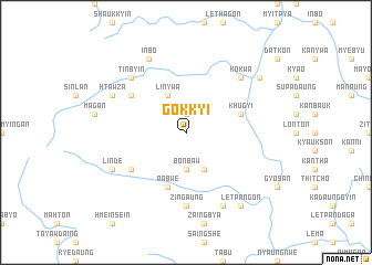 map of Gôkkyi