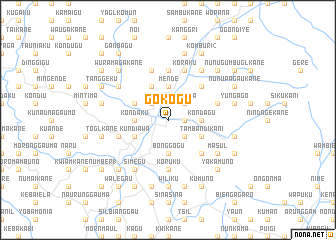 map of Gokogu